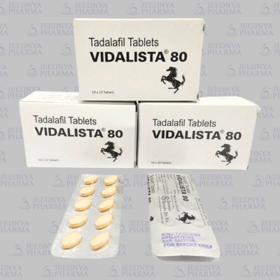 Vidalista Tadalafil 80 Mg