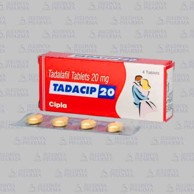 Tadacip 20 Mg Tadalafil Tablet