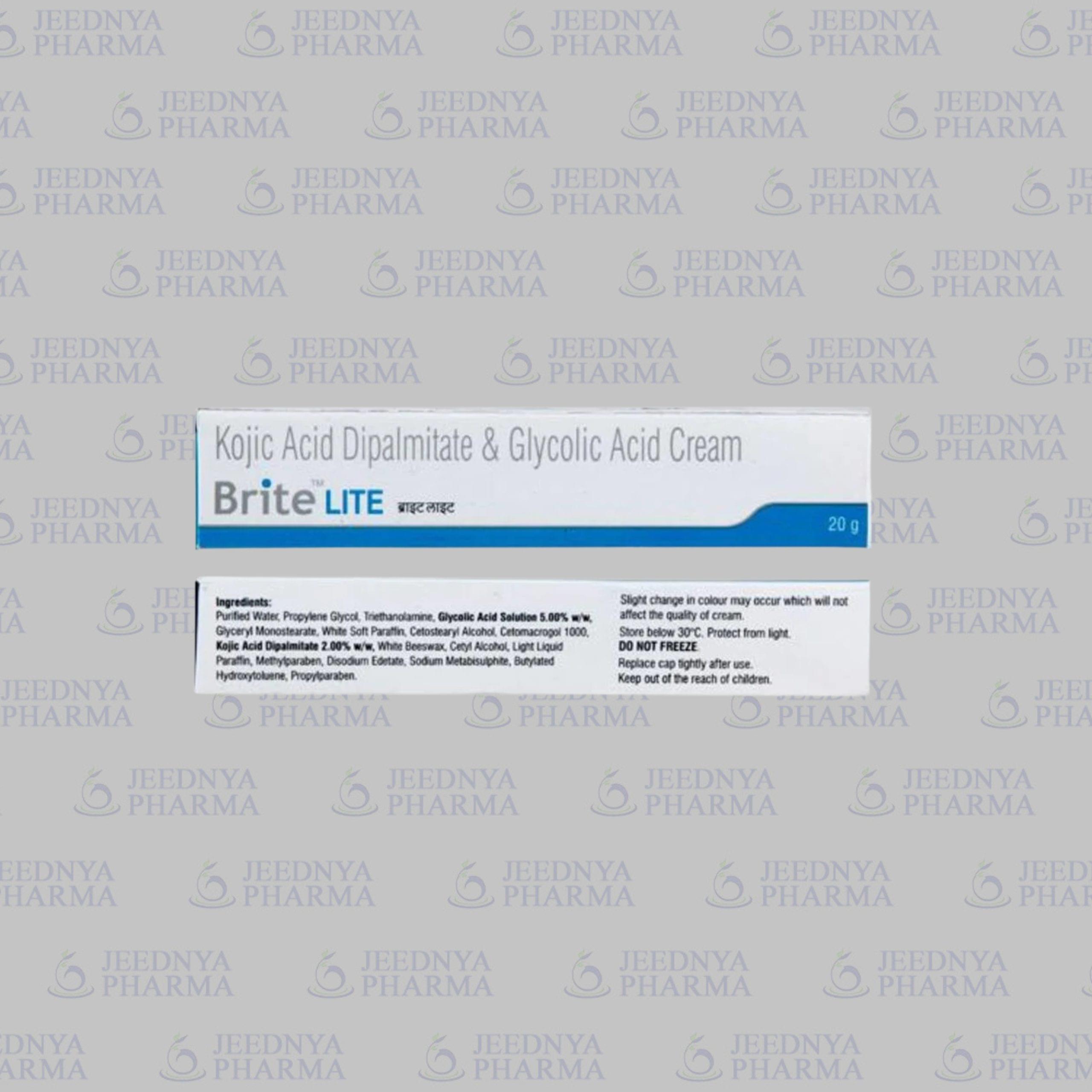 Kojic Acid Glycolic Acid Cream