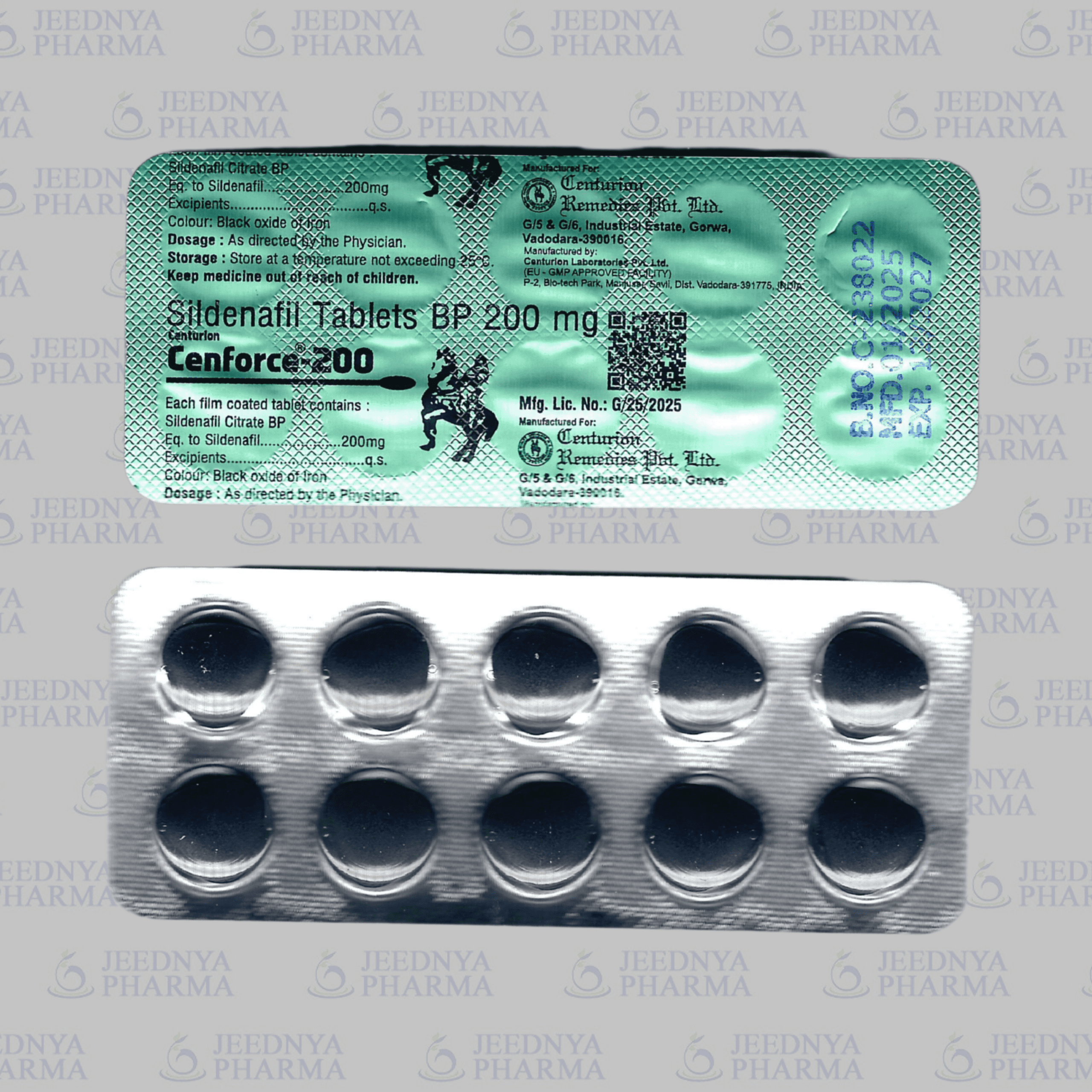 Sildenafil Citrate Tablets 200 mg – Trusted Men’s Health Medicine in the UK - Image 2